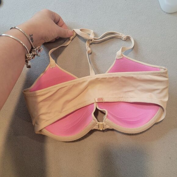 Victoria’s Secret PINK Nude Bra Size 32D - Picture 2 of 5